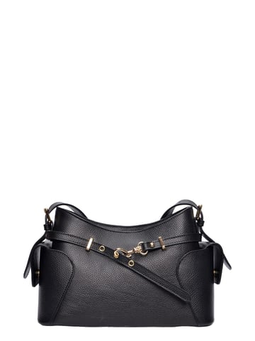Roberta M Black Leather Bag