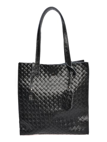 Anna Luchini Black Leather Bag