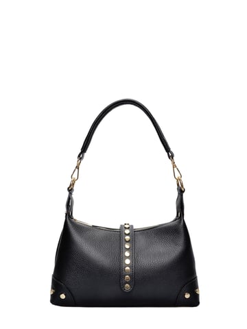 Anna Luchini Black Leather Bag