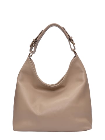 Anna Luchini Beige Leather Bag