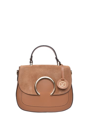 Luisa Vannini Brown Leather Bag