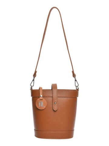 Anna Luchini Brown Leather Bag