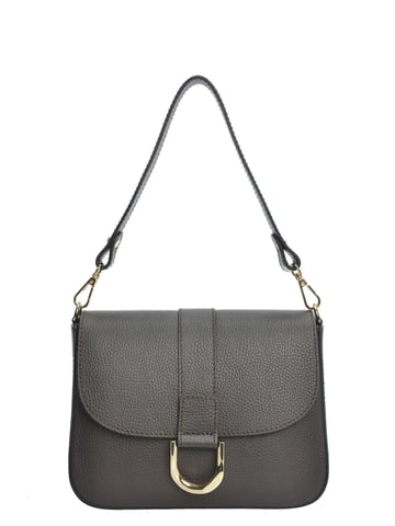Anna Luchini Maroon Leather Bag