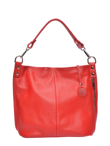 Roberta M Red Leather Bag