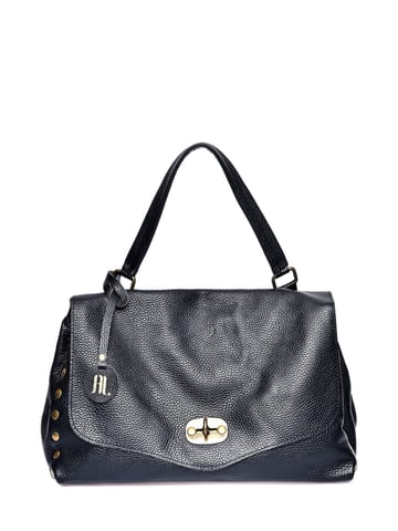 Anna Luchini Black Leather Bag