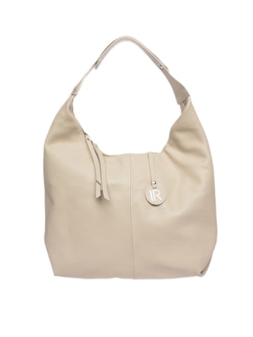 Isabella Rhea Beige Leather Bag