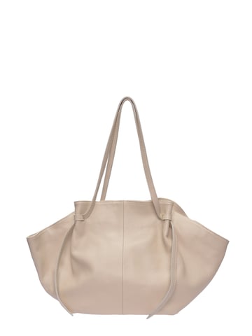Roberta M Beige Leather Bag