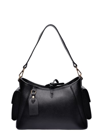 Anna Luchini Black Leather Bag