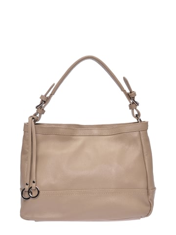 Roberta M Beige Leather Bag