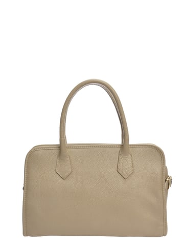 Anna Luchini Beige Leather Bag