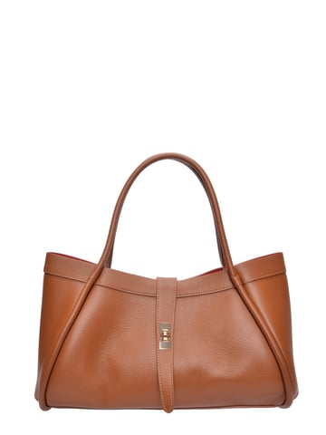 Luisa Vannini Brown Leather Bag