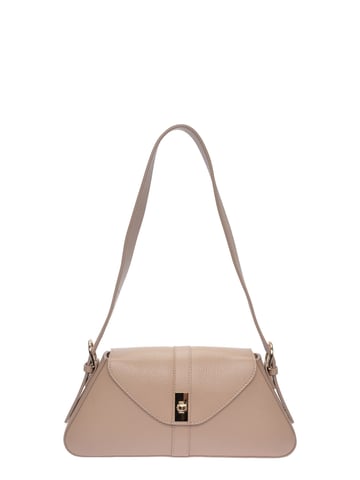 Roberta M Beige Leather Bag