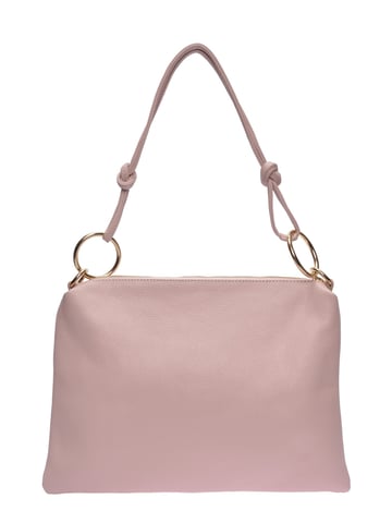 Luisa Vannini Rose Leather Bag