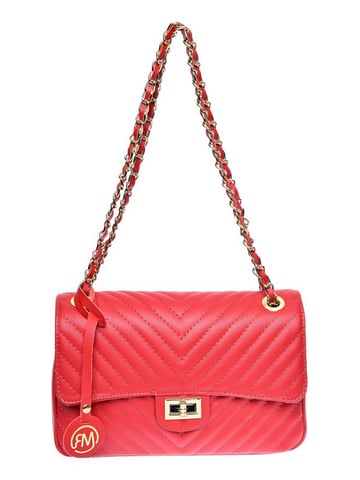 Roberta M Red Leather Bag