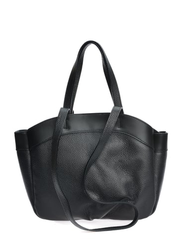 Anna Luchini Black Leather Bag
