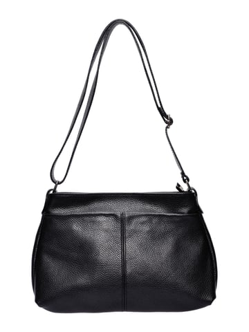 Isabella Rhea  Black Leather Bag