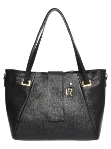 Isabella Rhea Black Leather Bag
