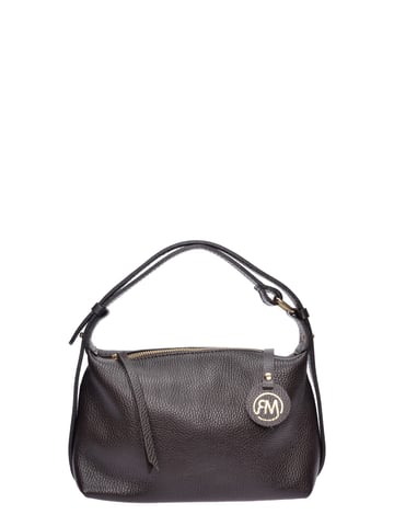 Roberta M Maroon Leather Bag