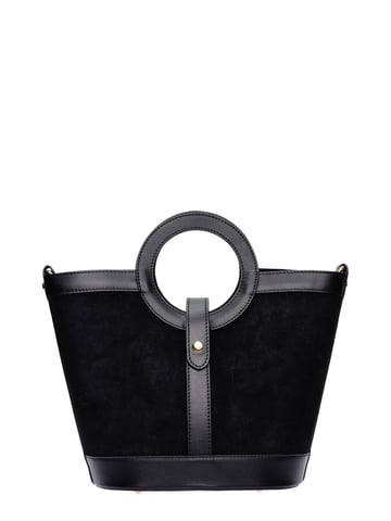 Anna Luchini Black Leather Bag