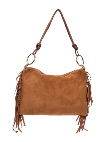 Isabella Rhea  Brown Leather Bag