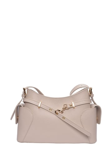 Roberta M Beige Leather Bag
