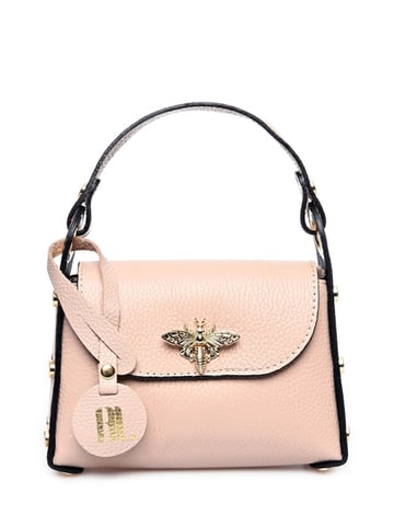 Anna Luchini Rose Leather Bag