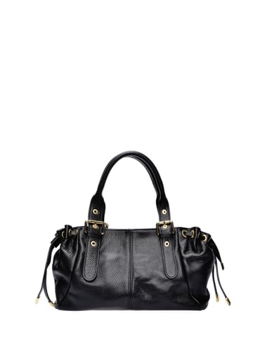 Anna Luchini Black Leather Bag