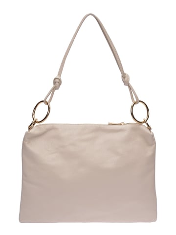 Luisa Vannini Beige Leather Bag