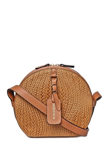 Roberta M Brown Leather Bag