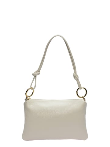 Anna Luchini Beige Leather Bag