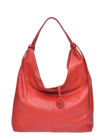 Roberta M Red Leather Bag