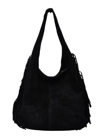 Isabella Rhea Black Leather Bag