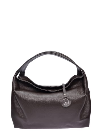 Luisa Vannini  Maroon Leather Bag