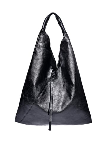 Isabella Rhea Black Leather Bag