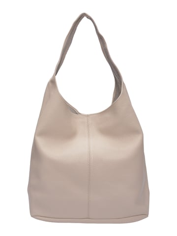 Roberta M Beige Leather Bag