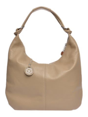 Luisa Vannini Beige Leather Bag