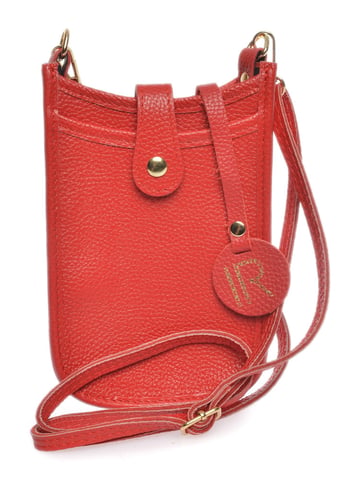 Isabella Rhea Red Leather Bag