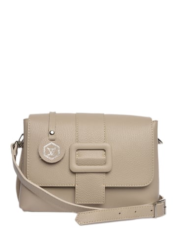 Luisa Vannini  Beige Leather Bag