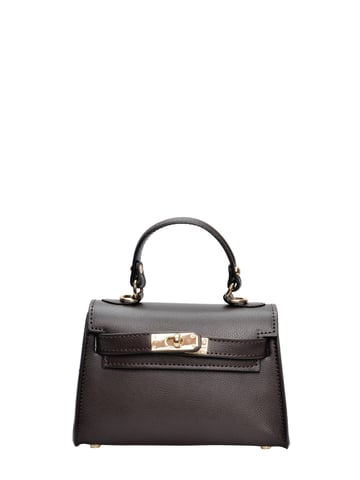 Isabella Rhea Maroon Leather Bag