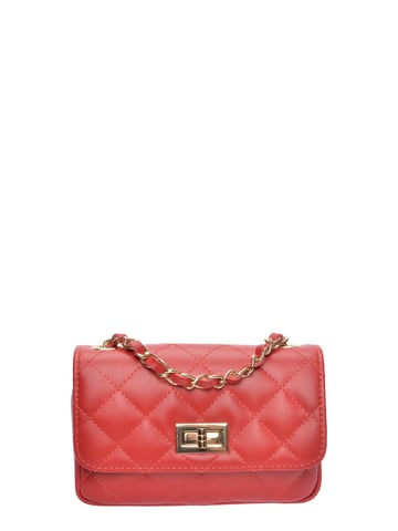 Luisa Vannini Red Leather Bag