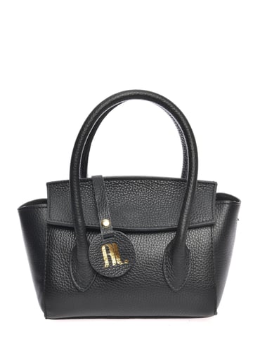 Anna Luchini Black Leather Bag