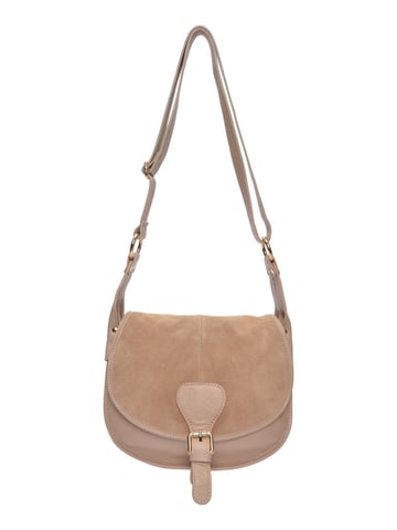 Luisa Vannini Beige Leather Bag