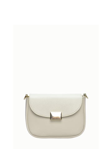 Anna Luchini Beige Leather Bag