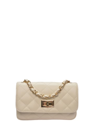 Luisa Vannini Beige Leather Bag