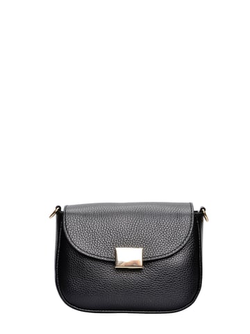 Anna Luchini Black Leather Bag