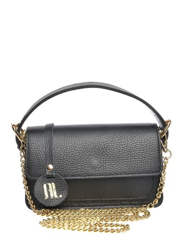 Anna Luchini Black Leather Bag