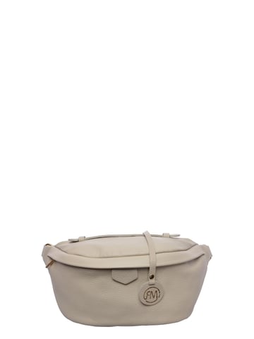 Roberta M Beige Leather Bag