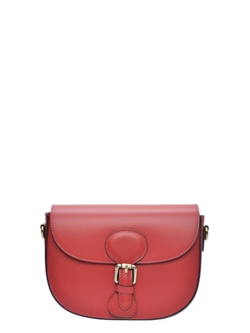 Isabella Rhea  Red Leather Bag
