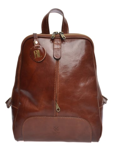 Anna Luchini Maroon Leather Bag