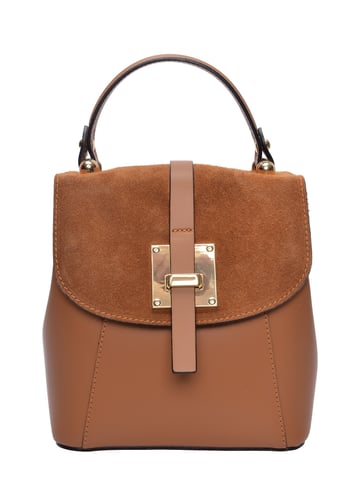 Roberta M Brown Leather Bag